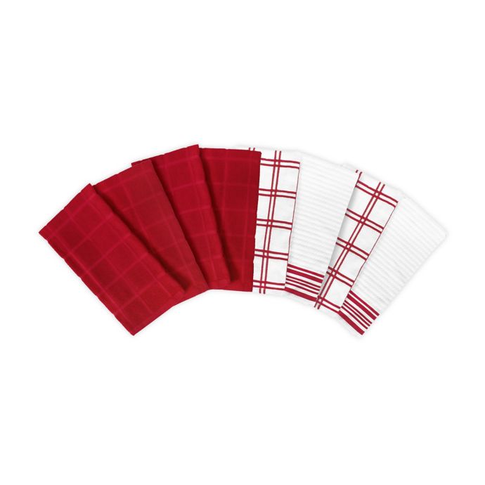 KitchenSmart® Colors 2 Kitchen Linen Collection in Red Bed Bath & Beyond