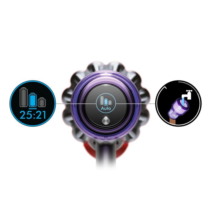 Dyson V11 Outsize Cordless Stick Vacuum in Red/Nickel