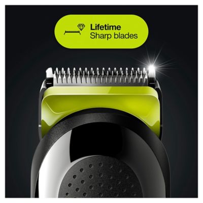 braun mgk3221 all in one beard trimmer & hair clipper grooming kit