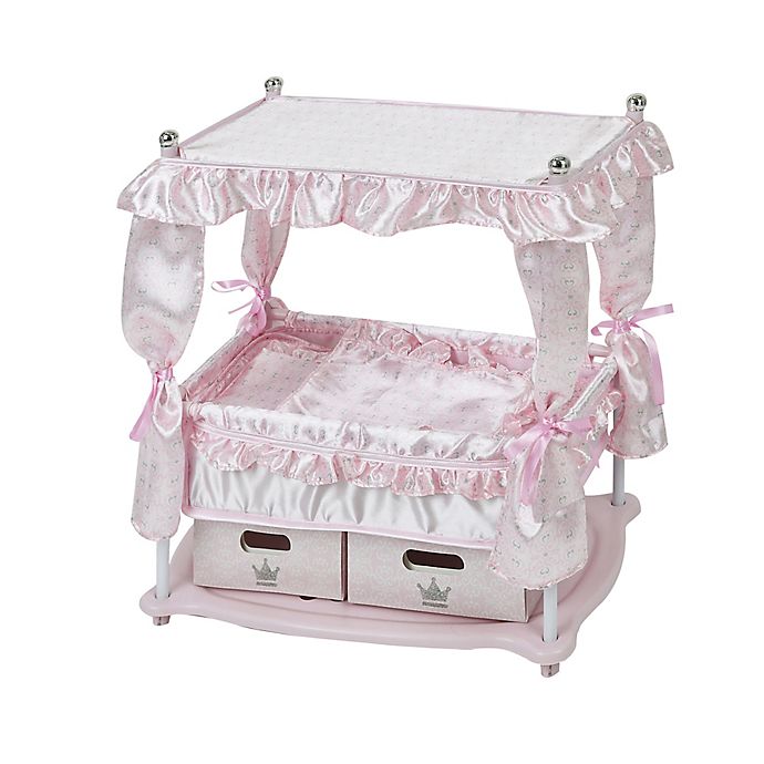 Hauck Princess Pink Baby Doll Bed