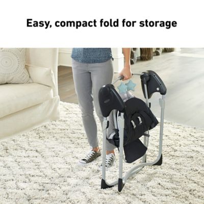slim baby swing