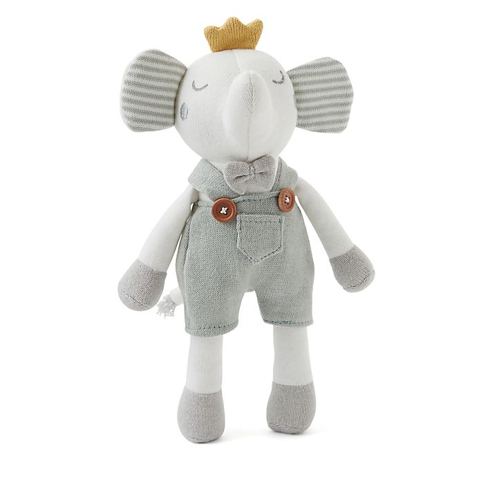 Lesser & Pavey Fluffy Elephant Blanket & Soft Toy Children Baby Christening Set 