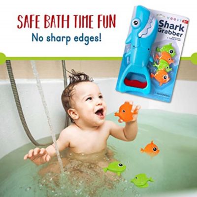 shark grabber bath toy