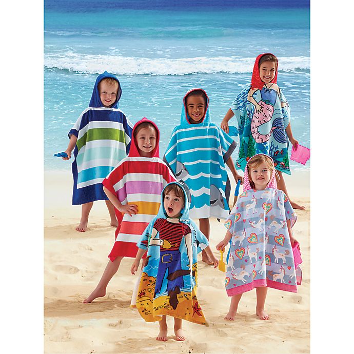 Kids Printed Hooded Beach Towels