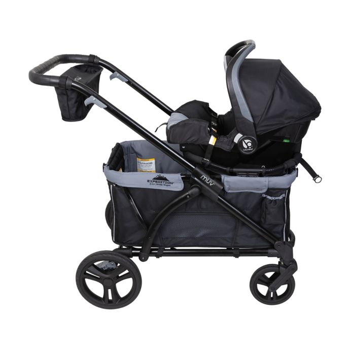 Baby Trend Muv Expedition 2 In 1 Double Stroller Wagon Pro In Black Buybuy Baby