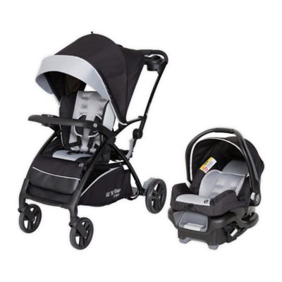 Baby Trend Sit N Stand 5-in-1 Shopper Travel System - Moondust - GRAY.