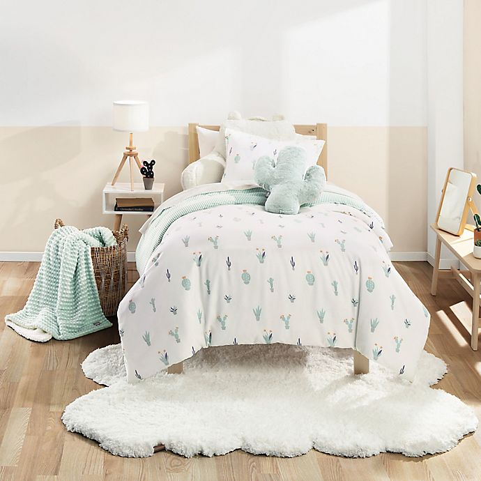 UGG® Cactus Bloom 3-Piece Full/Queen Comforter Set in Mint