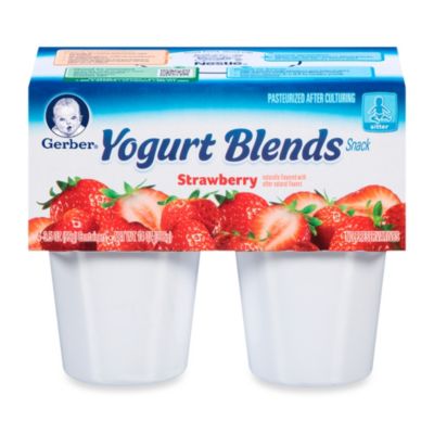 gerber yogurt blends