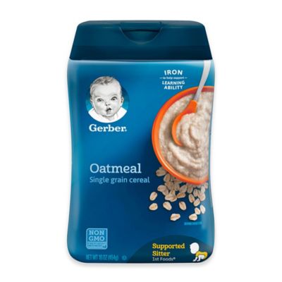 Gerber® 16 oz. Single Grain Oatmeal Cereal - buybuy BABY