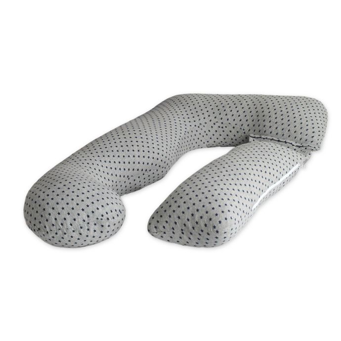 Pharmedoc® Maternity Body Pillow in Grey Stars Bed Bath & Beyond