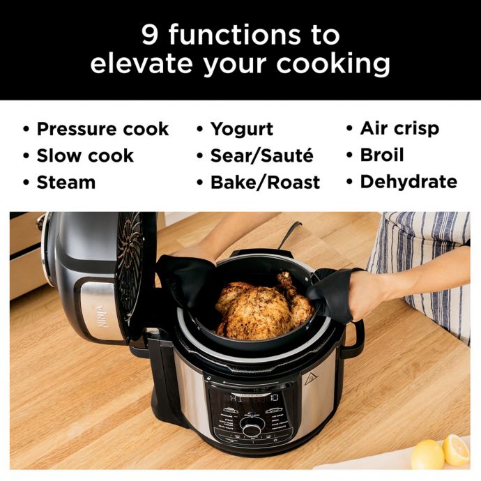 Ninja  Foodi  8-qt. 9-in-1 Deluxe XL Pressure Cooker & Air Fryer