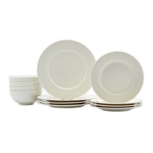 Tabletops Gallery® Bloom 12-Piece Dinnerware Set
