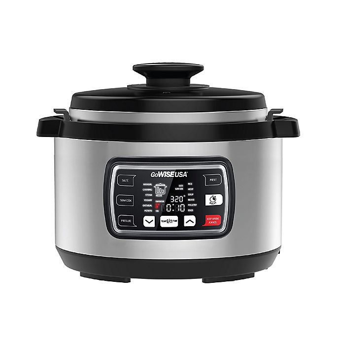 GoWISE USA® Ovate 9.5 qt. Oval Electric Pressure Cooker