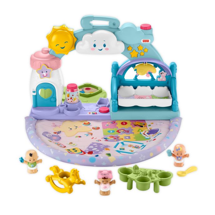 Details about   New Fisher Price Little People BABY BLANKET for 2-3" Doll Loving Family w/ FOX 