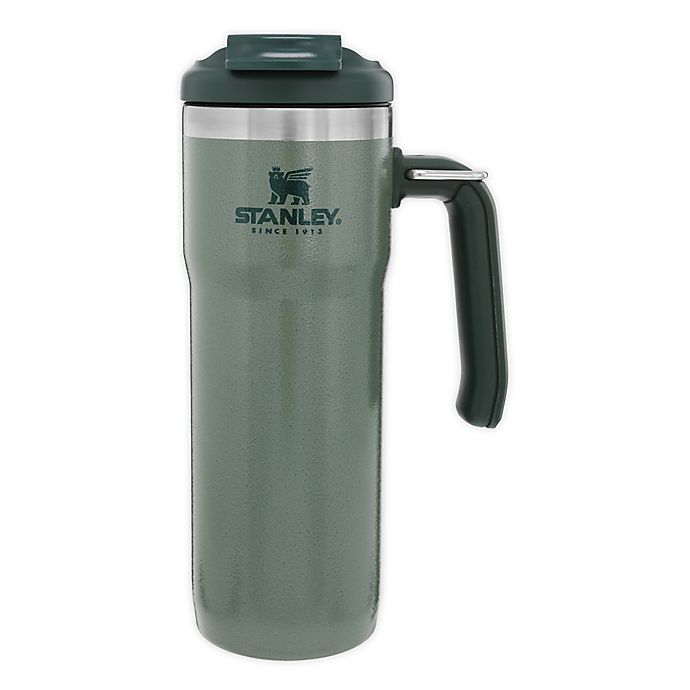 Stanley 20 oz Classic TwinLock Insulated Stainless Steel Travel Mug with Handle 