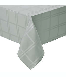 Mantel liso rectangular de poliéster Wamsutta® de 1.52 x 2.59 m color gris niebla