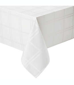 Mantel liso cuadrado de poliéster Wamsutta® de 1.32 m color blanco