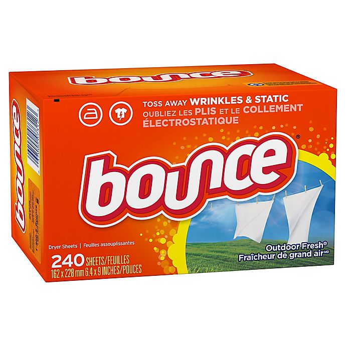 Bounce® 240-Count Fabric Softener Dryer Sheets in Outdoor Fresh