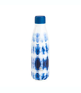 Botella para agua Manna® en azul con blanco