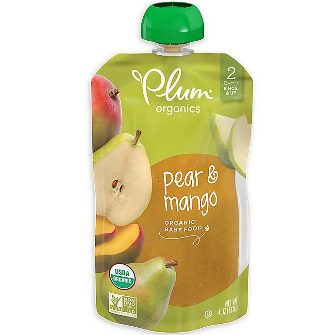 Plum Organics™ Second Blends™ Pear and Mango Baby Food Pouch