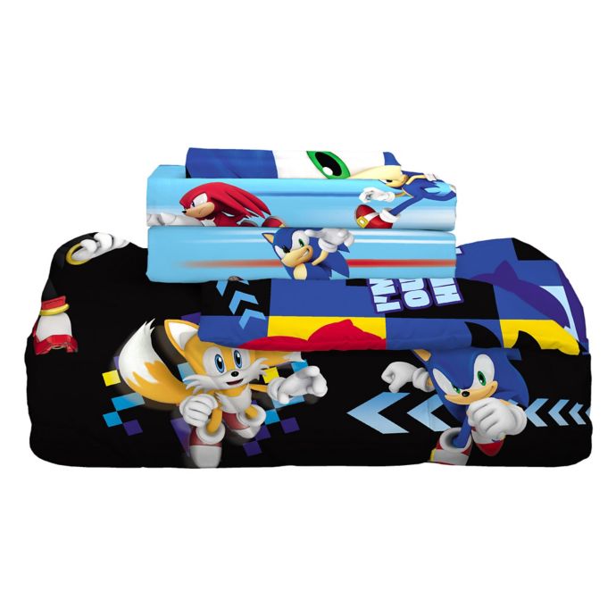 Sonic The Hedgehog Bed In A Bag Bed Bath Beyond