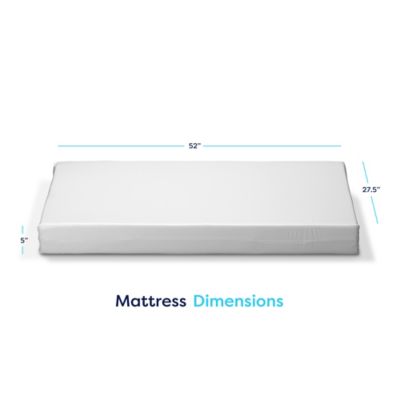 moonlight slumber little star dual sided crib mattress