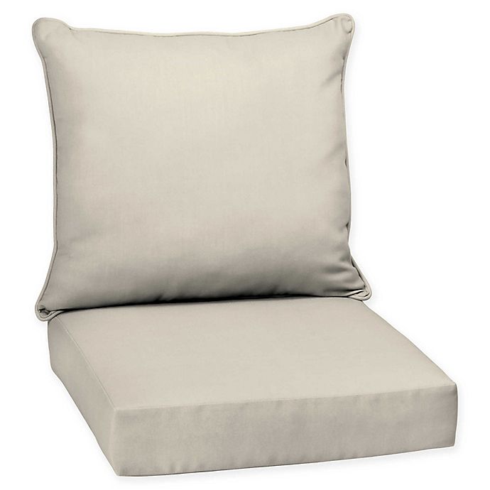 Arden Selections™ Solid Outdoor Deep Seat Chair Cushions