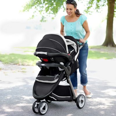 Graco Fastaction Fold Jogger Click Connect Travel System Gotham 2024 kalamaja.ee