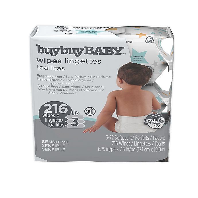 buybuy BABY™ 3-Pack 72-Count Unscented Wipes