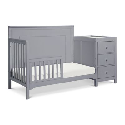 palisades convertible standard crib and changer combo 3 piece nursery furniture set