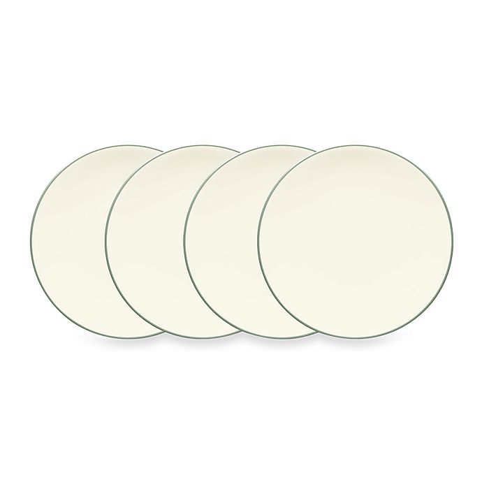 Noritake® Colorwave Mini Plates in Green (Set of 4)