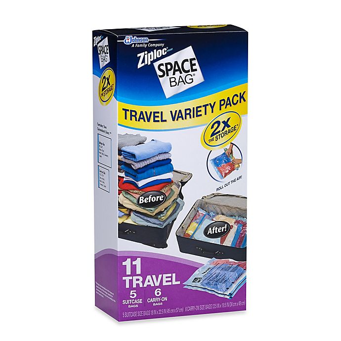 Ziploc® Space Bag® 11-Piece Travel Combo Set