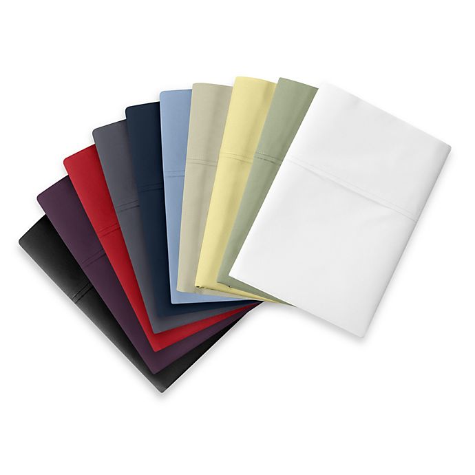 Wamsutta® Cool Touch Percale Cotton Olympic Queen Fitted Sheet