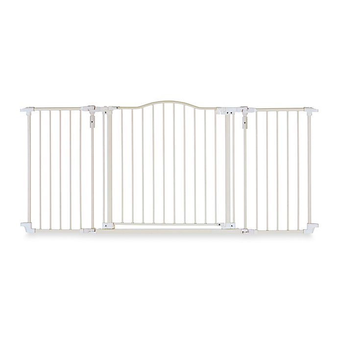 Toddleroo by North States® Deluxe Décor Gate® in Soft White