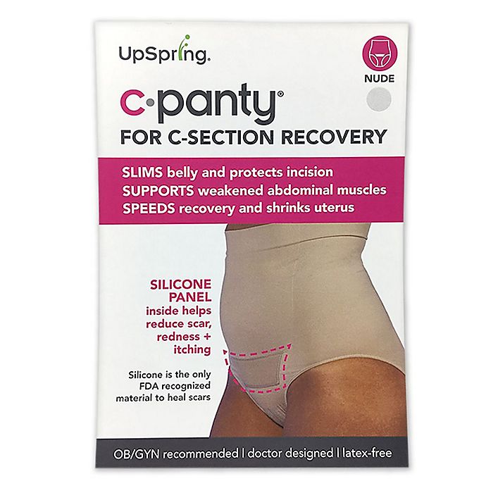 Upspring C-Panty High Waist C-Section Recovery Panty in Nude