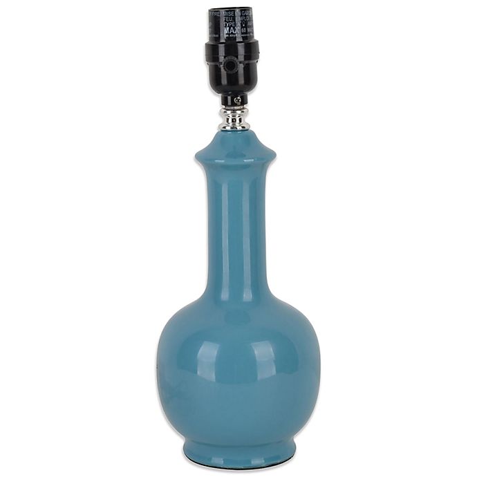 Mix & Match Small Lamp Collection with Ceramic Base in Teal