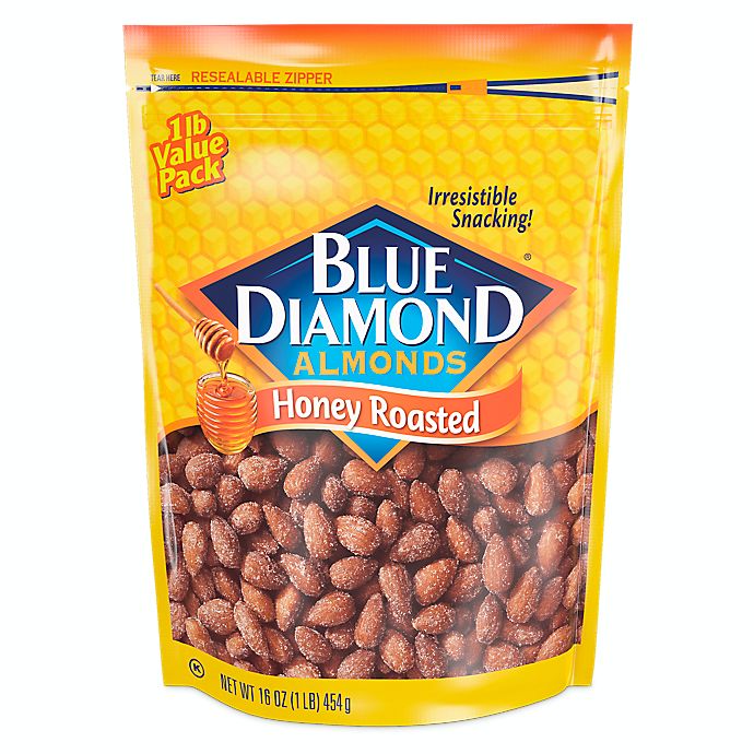 Blue Diamond® Honey Roasted Almonds 16 oz. Bag
