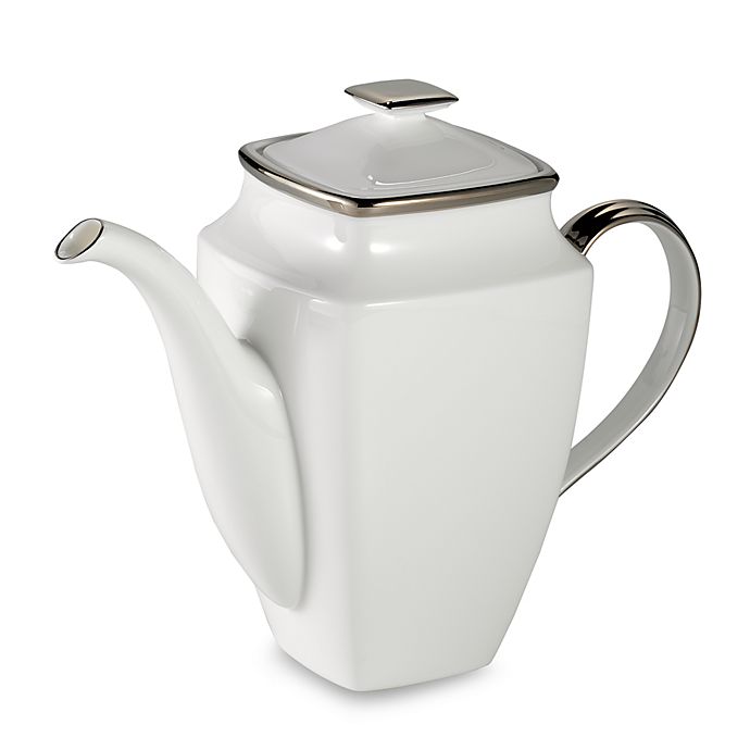 Lenox® Solitaire™ White Square Coffeepot