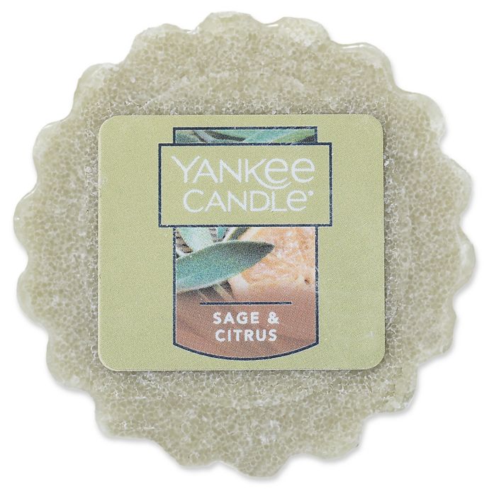 *NEW* Yankee Candle Wax Melt Tarts Sage and Citrus Lot of 3 FREE SHIPPING 