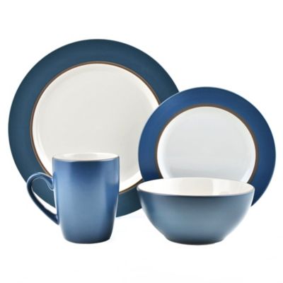 Thomson Pottery 16-Piece Kensington Stoneware Dinner Set - Bed Bath ...