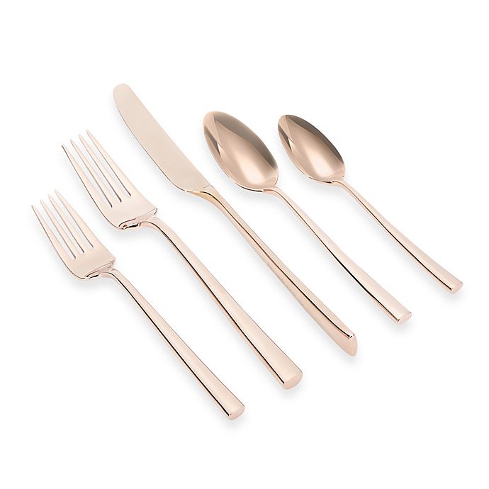 kate spade new york Malmo™ Rose Gold Flatware Collection