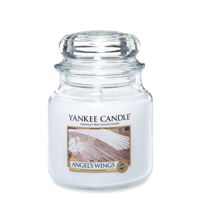 Yankee Candle Angel Wings Medium Candle Jar Bed Bath Beyond