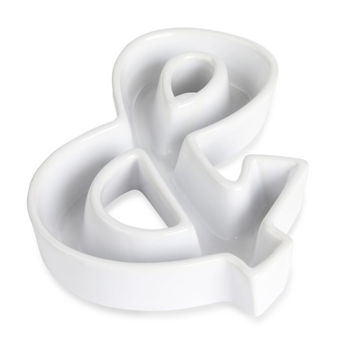Ivy Lane Design™ Ceramic Ampersand Candy Dish Bed Bath & Beyond