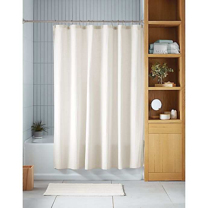 Haven™ Waffle Shower Curtain
