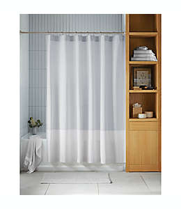 Cortina de baño de algodón orgánico y poliéster Haven™ de 1.82 x 1.82 m color gris