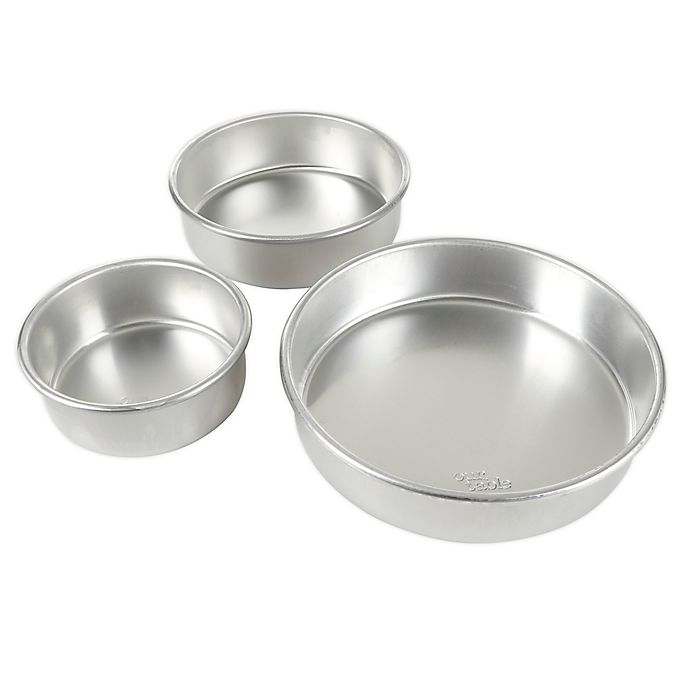 Our Table™ Aluminum Bakeware 3-Piece Round Cake Pan Set