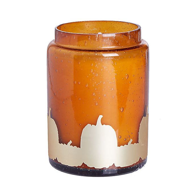 Bee & Willow™ Pumpkin Pie Gilded Accent Candle