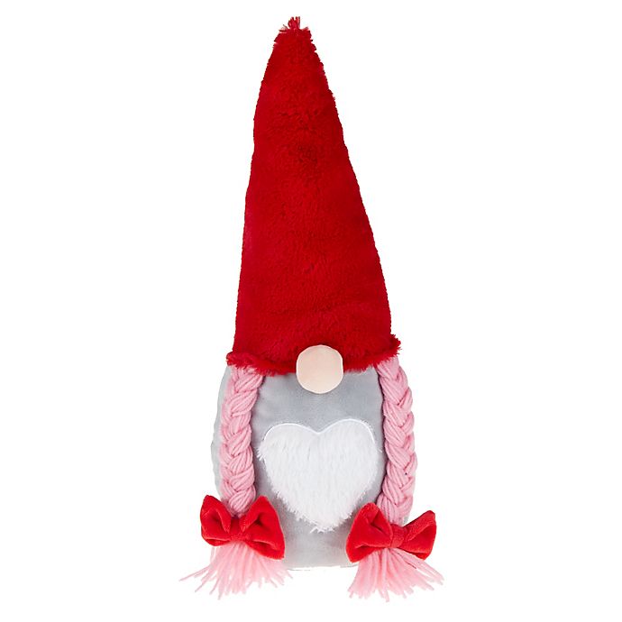 Marmalade™ Pigtail Braid Gnome Decorative Throw Pillow in Pink
