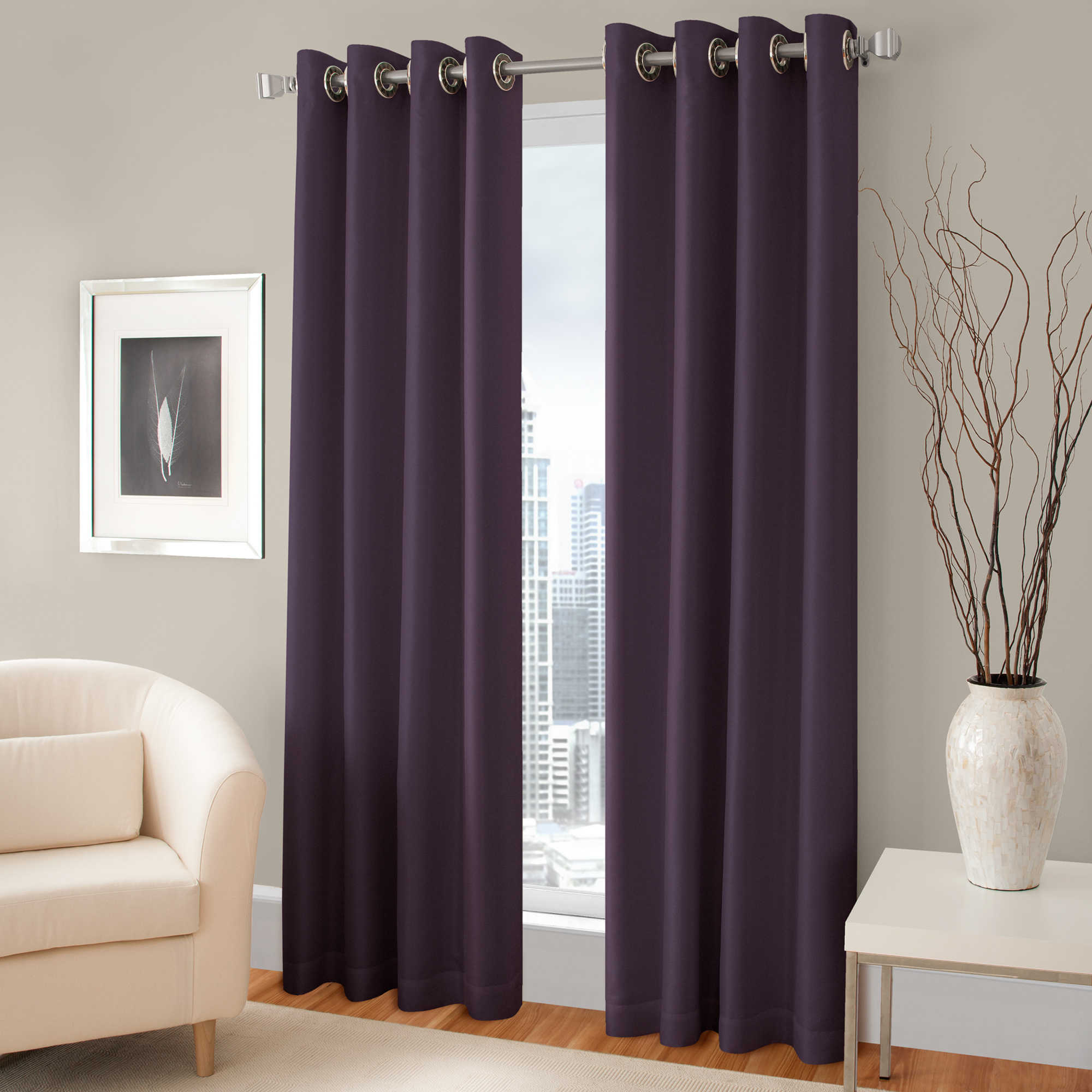 Majestic Blackout Lined Grommet Window Curtain Panel Bed Bath & Beyond