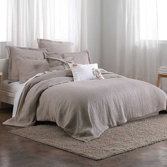 DKNYpure Pure Indulge Duvet Cover in Grey
